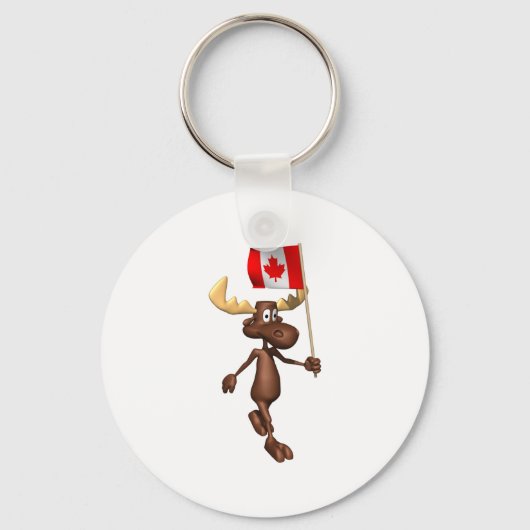 Porte-clés Moose Canada (Recto)