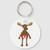 Porte-clés Moose canadienne (Recto)