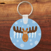 Porte-clés Moose Head_Icicle Antlers (Recto)