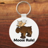 Porte-clés Moose Rule ! (Recto)