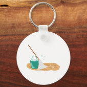 Porte-clés Mop & Bucket (Recto)