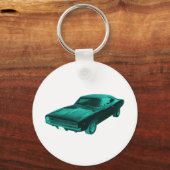 Porte-clés Mopar bleu 1968 (Recto)