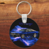 Porte-clés Mopar : Chargeur de Dodge 69 (Recto)