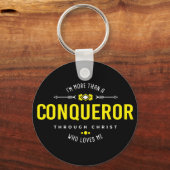 Porte-clés More than a conqueror Keychain (Recto)