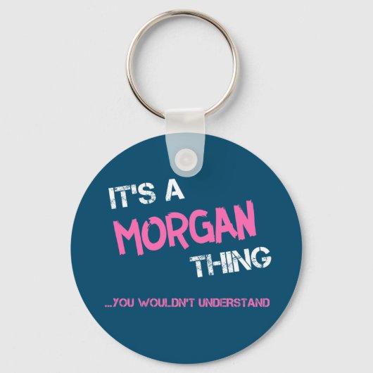 Porte-clés Morgan, tu ne comprendrais pas la nouveauté (Recto)