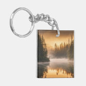 Porte-clés Morning Mist on River in the Pines (Devant gauche)
