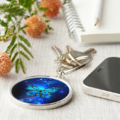 Porte-clés Morpho Butterfly in the Dark Background (Côté)