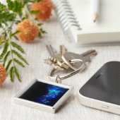 Porte-clés Morpho Butterfly in the Dark Background (Côté)