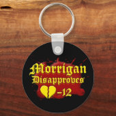 Porte-clés Morrigan désapprouve (Recto)