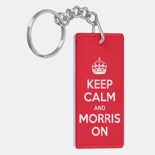 Porte-clés Morris Dancer's, Morris Dancing - Keep Calm (Devant gauche)