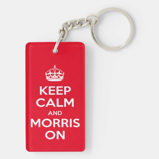 Porte-clés Morris Dancer's, Morris Dancing - Keep Calm (Dos)