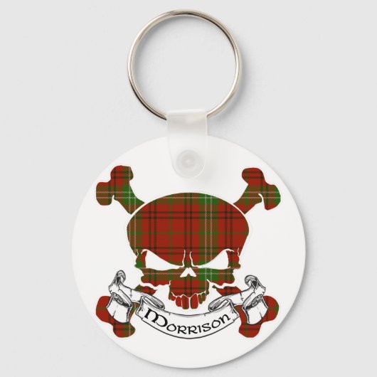 Porte-clés Morrison Tartan Skull (Recto)