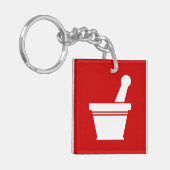 Porte-clés Mortier et pilon (Devant gauche)