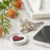 Porte-clés Mosaic Beating Heart Keychain (Côté)