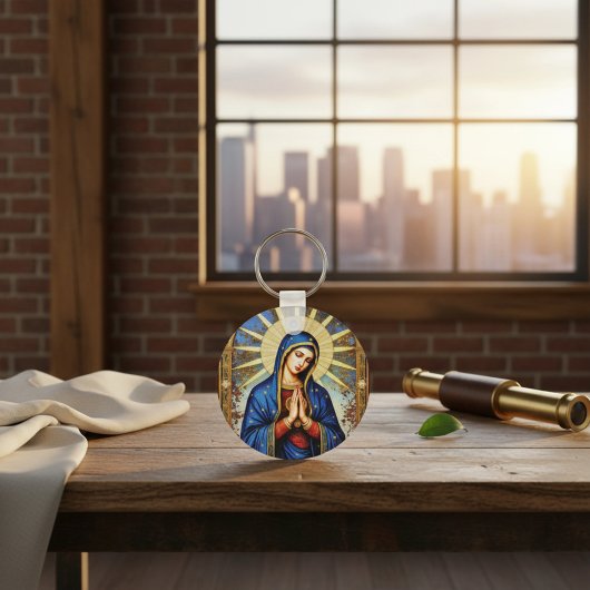 Porte-clés Mosaic Madonna