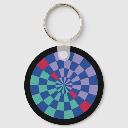 Porte-clés Mosaic Radiance (Circular) (Recto)