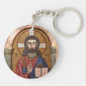 Porte-clés Mosaïque ancienne de Jésus (Dos)