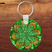Porte-clés Mosaïque verte (Recto)