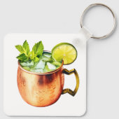Porte-clés Moscou Mule Avec Lime (Dos)