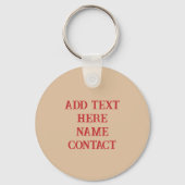 Porte-clés MOSCOU, Porte - clé de drones (Verso)