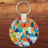 PORTE-CLÉS MOSIQUE COLORÉ (Recto)