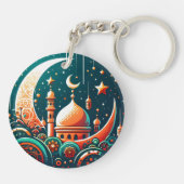 Porte-clés Mosquée Crescent Moon (Dos)