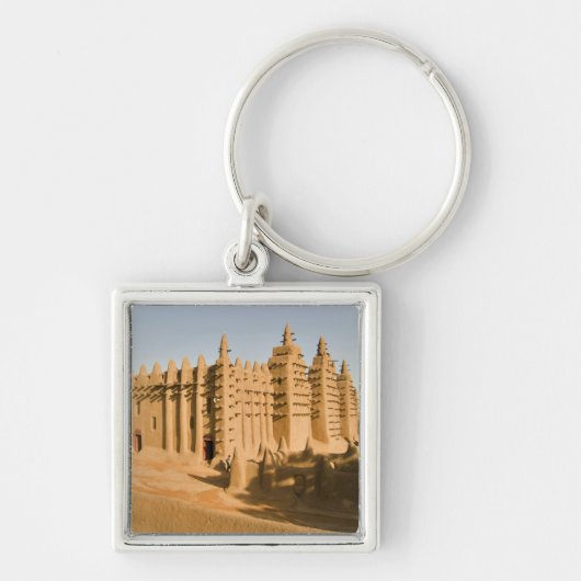 Porte-clés Mosquée de Djenne, exemple classique (Devant)