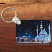 Porte-clés Mosquée Kul Sharif, Kazan, Tatarstan sur une bague (Verso)