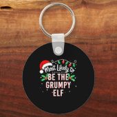 Porte-clés Most Likely To Be The Mpy Elf Funny Xmas (Recto)