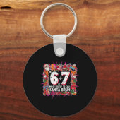 Porte-clés Most Likely To Call Santa 6-7 Six Seven Bruh Chris (Recto)