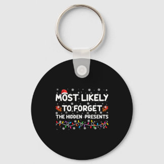 Porte-clés Most Likely To Forget The Hidden Xmas