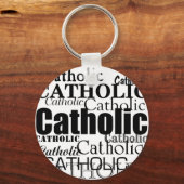 Porte-clés Mot catholique (Recto)