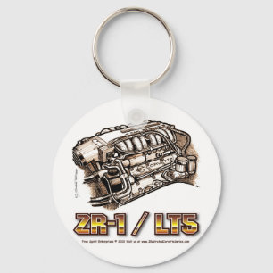 Porte-clés Moteur de ZR1 LT5 Corvette