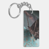 Porte-clés Moth papillon tropical (Devant gauche)