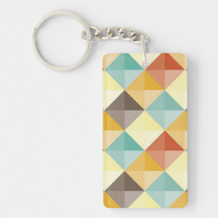 Porte-clés motif Abstrait