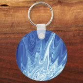 Porte-clés Motif abstrait aquarelle (Recto)
