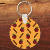 Porte-clés Motif Apple Cinnamon (Verso)