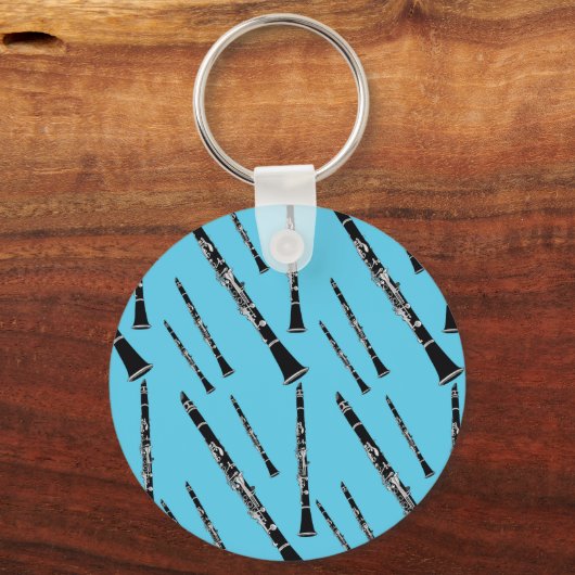 Porte-clés Motif Aqua Clarinet (Recto)