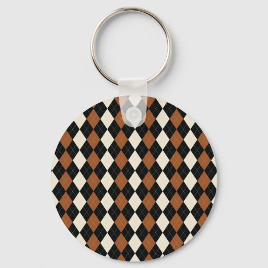 Porte-clés Motif Argyle (Recto)