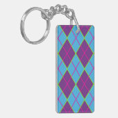 Porte-clés Motif Argyle Classique (Devant gauche)