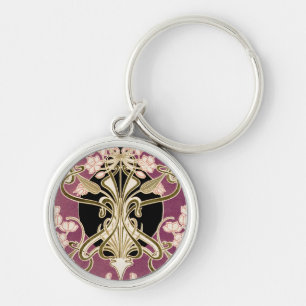 Porte-clés Motif Art Nouveau #2