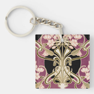 Porte-clés Motif Art Nouveau #2