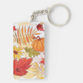 Porte-clés Motif automne (Dos)