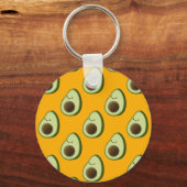 Porte-clés Motif Avocado (Recto)