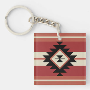Porte-clés Motif Aztec