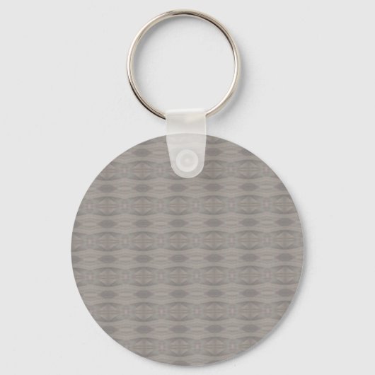 Porte-clés Motif Aztec Gris (Recto)