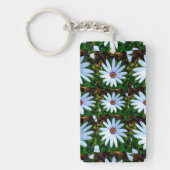 Porte-clés Motif blanc (Devant)