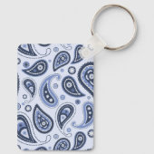 Porte-clés Motif Blue Paisley (Verso)