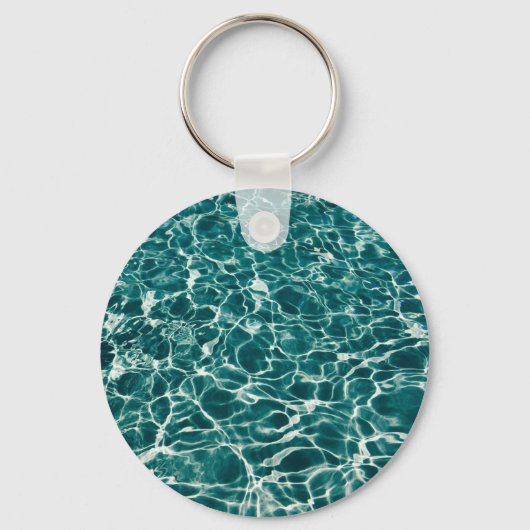 Porte-clés Motif Blue Water (Recto)