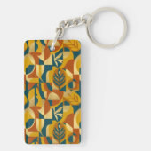 Porte-clés Motif Botanique (Dos)